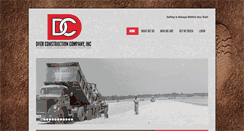 Desktop Screenshot of dyerconstruction.com